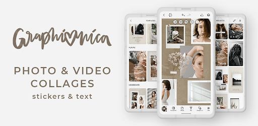 Graphionica Photo & Video Collages: sticker & text PC screenshot