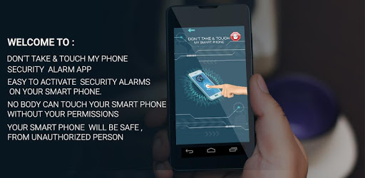 Don't touch my cell phone: Burglary Alarm PC screenshot
