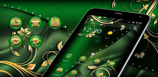 Green Gold Luxury Business Theme PC screenshot Green Gold Luxury Business Theme PC screenshot
