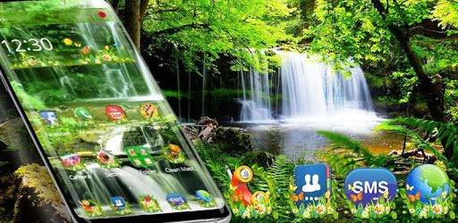Green Forest Nature Theme PC screenshot