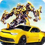 Grand Robot Car Transform 3D Game icon