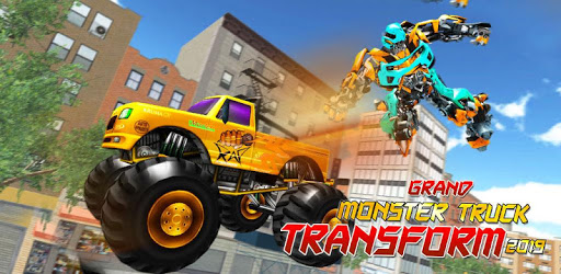 Real Robot Transform Monster Truck Fight PC screenshot