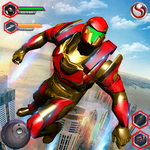 Flying Robot Grand City Rescue icon