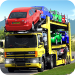 Cars Transport Trailer : cars transporter icon