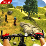 MTB Downhill BMX Bicycle Stunt Rider icon