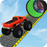 Monster Truck Stunt Race : Impossible Track Games icon