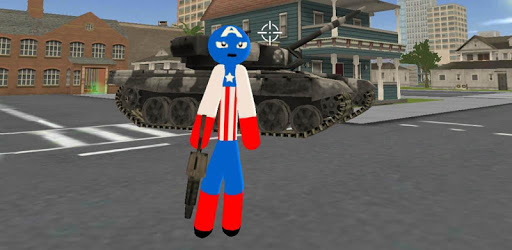 Stickman Capitaine Rope Hero PC screenshot