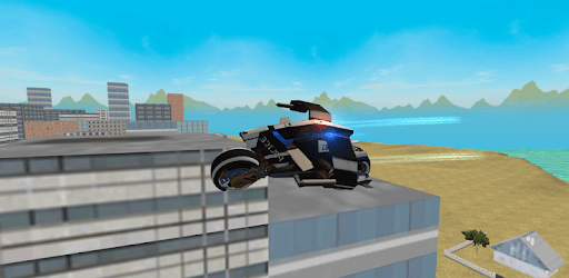 Flying Police Motorcycle Rider 2019 PC screenshot