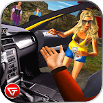 Crazy Taxi Car Driving Game: City Cab Sim 2018 icon