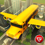 Flying School Bus Simulator 3D for PC