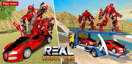 US Robot Transform Car: Robot Transport Games 2018 PC screenshot