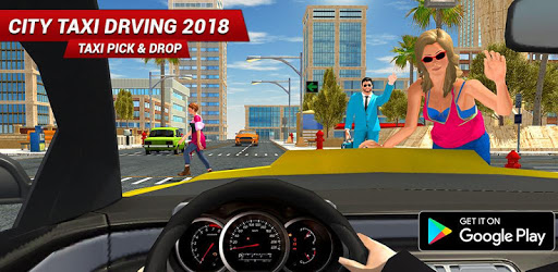 City Taxi Driving Cab 2018: Crazy Car Rush Games PC screenshot