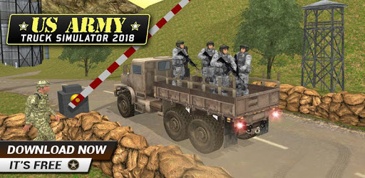US Army Truck Driving 2018: Real Military Truck 3D PC screenshot