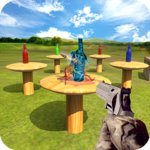 Impossible Bottle Shoot with Gun icon