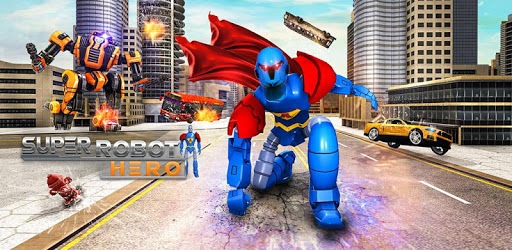 Flying Hero Robot Transform Car: Robot Games PC screenshot