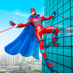Flying Hero Robot Transform Car: Robot Games icon