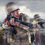 US Army WW2 Battlegrounds Call Of World War 2 Game icon