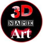 3D Name Art icon