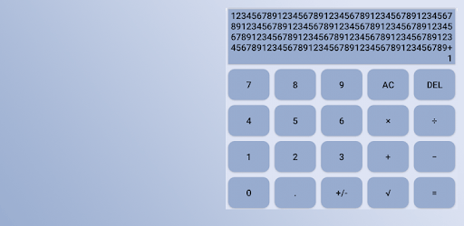Large number calculator PC screenshot Large number calculator PC screenshot