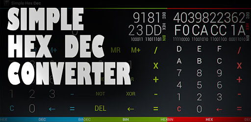 Simple Hex Dec Converter PC screenshot