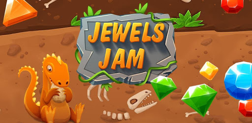 Jewels Jam: Puzzle World Dino PC screenshot