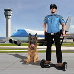 Airport Drug Dog : Police Hoverboard Stunt icon