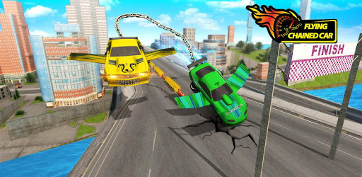 Flying Chained Cars Racer Stunt PC screenshot