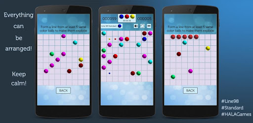 Line 98 Standard: Classic Retro Color Lines 1998 PC screenshot