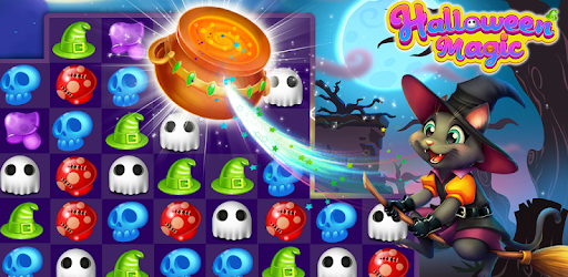 Halloween Magic - Witch Puzzle PC screenshot