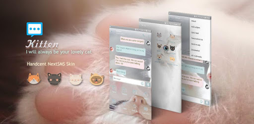Kitten skin for Next SMS PC screenshot