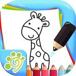 Simple line drawing for kids for PC