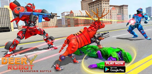 Deer Robot Car Game – Robot Transforming Games PC screenshot Deer Robot Car Game – Robot Transforming Games PC screenshot
