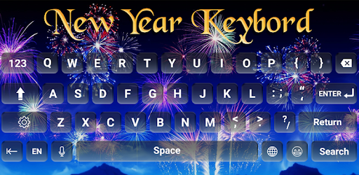 New Year Keyboard 2018 Theme PC screenshot New Year Keyboard 2018 Theme PC screenshot