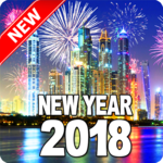 Happy New Year 2019 icon