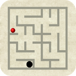 Ball in maze icon