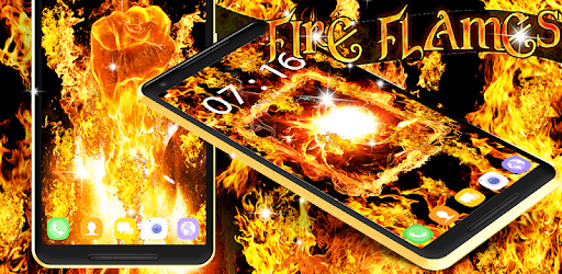 Fire flames live wallpaper PC screenshot