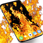 Fire flames live wallpaper for PC