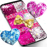 Sequin glitter live wallpaper icon