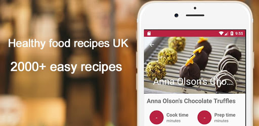Healthy food recipes UK/EU PC screenshot