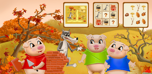 Three Little Pigs - Fairy Tale with Games PC screenshot Three Little Pigs - Fairy Tale with Games PC screenshot