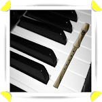 flute (on the piano) for PC flute (on the piano) for PC