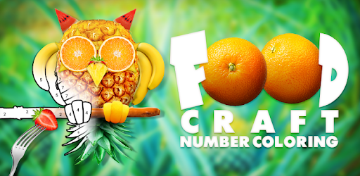 Food Craft Number Coloring PC screenshot
