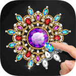 Gems Hero - Number Coloring Gemstones icon