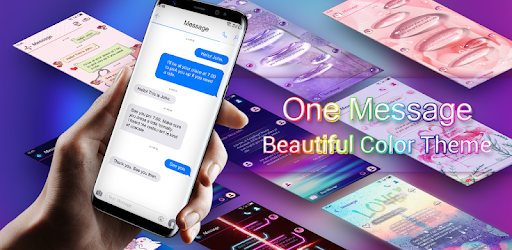 One SMS, MMS - New Emoji, Sticker GIF PC screenshot