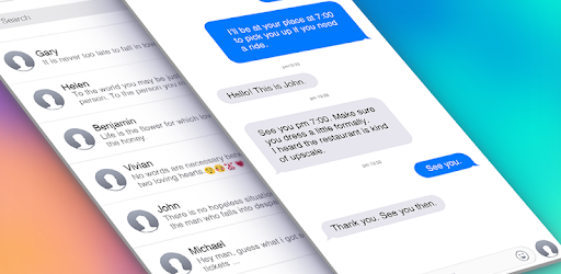 OS 12 Message theme for Sms PC screenshot OS 12 Message theme for Sms PC screenshot