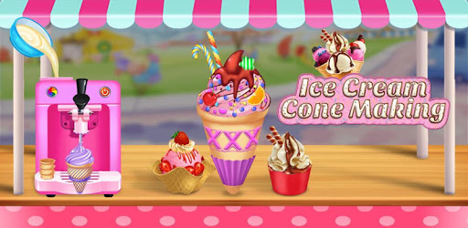 Icecream Cone Cupcake Baking Maker Chef PC screenshot
