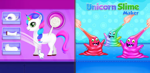 Rainbow Unicorn Slime Maker - Jelly Toy Fun PC screenshot