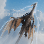 Fire Flying Dragon Simulator Warrior Sky Rider 3D icon