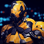 Super Crime Steel War Hero Iron Flying Mech Robot icon