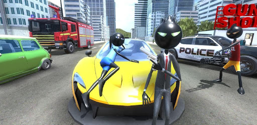 Amazing Crime Strange Stickman - Rope Vice Vegas PC screenshot